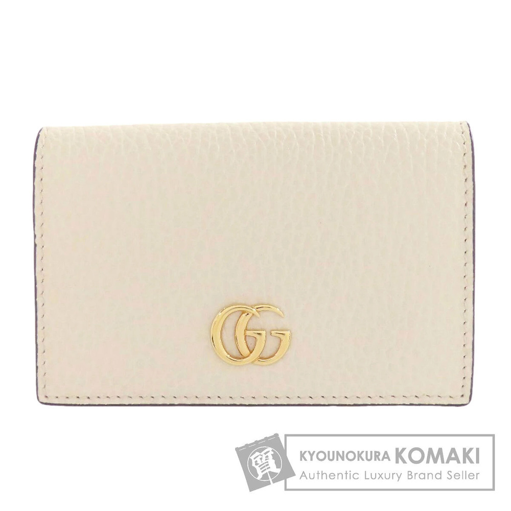 Gucci Double GG Card Case Wallet Calfskin